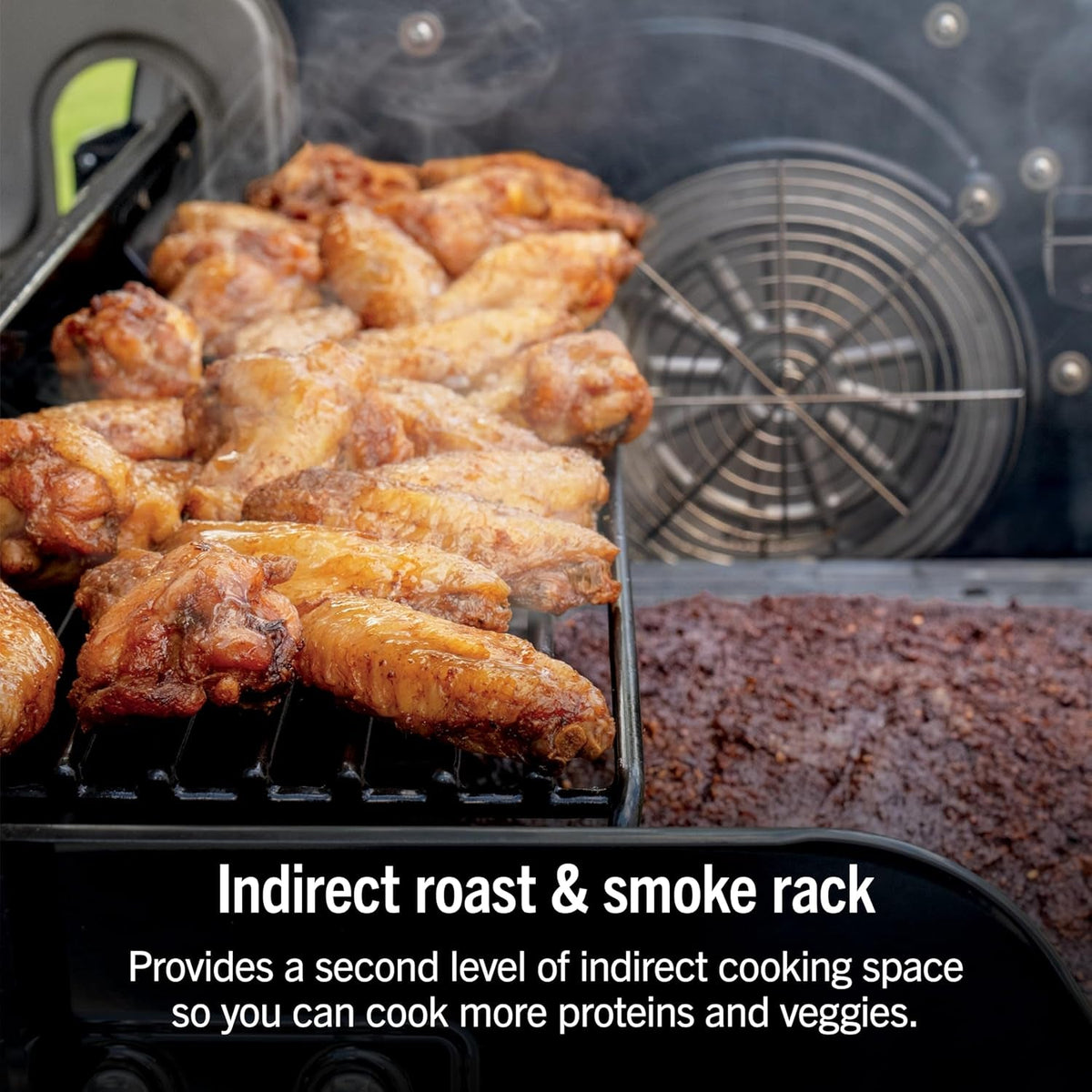 Premium Grill & Smoker | 5-In-1 Smart Cooking System Electric & Propane App-Connected - Digital Roast, Griddle & Pizza Maker