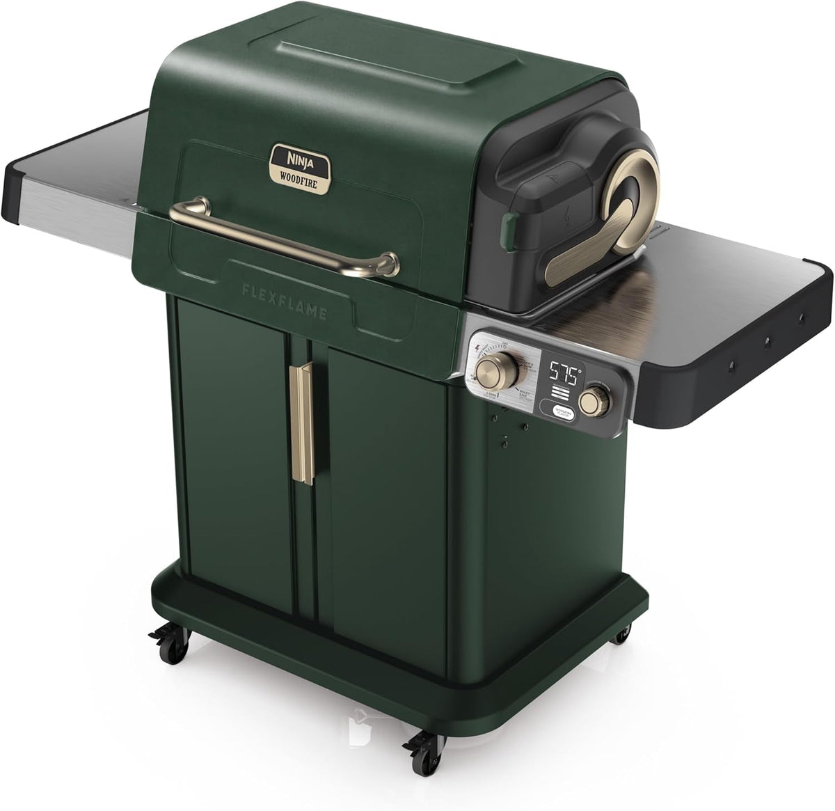 Premium Grill & Smoker | 5-In-1 Smart Cooking System Electric & Propane App-Connected - Digital Roast, Griddle & Pizza Maker