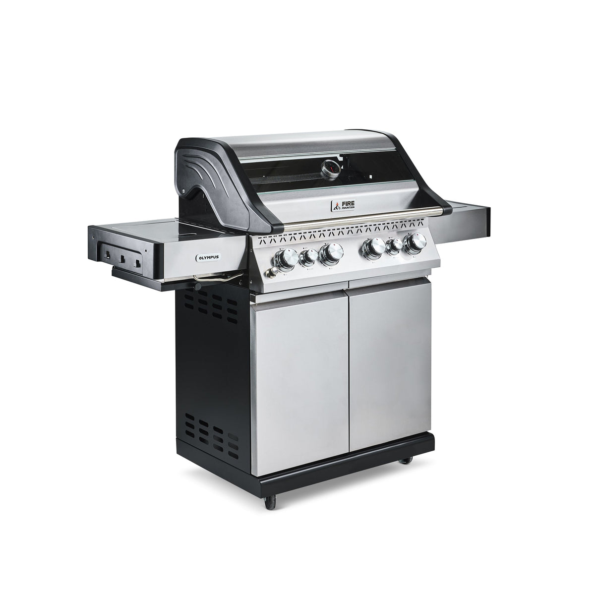 Fire Mountain Olympus Stainless Steel 6 Burner Gas BBQ (4+2)