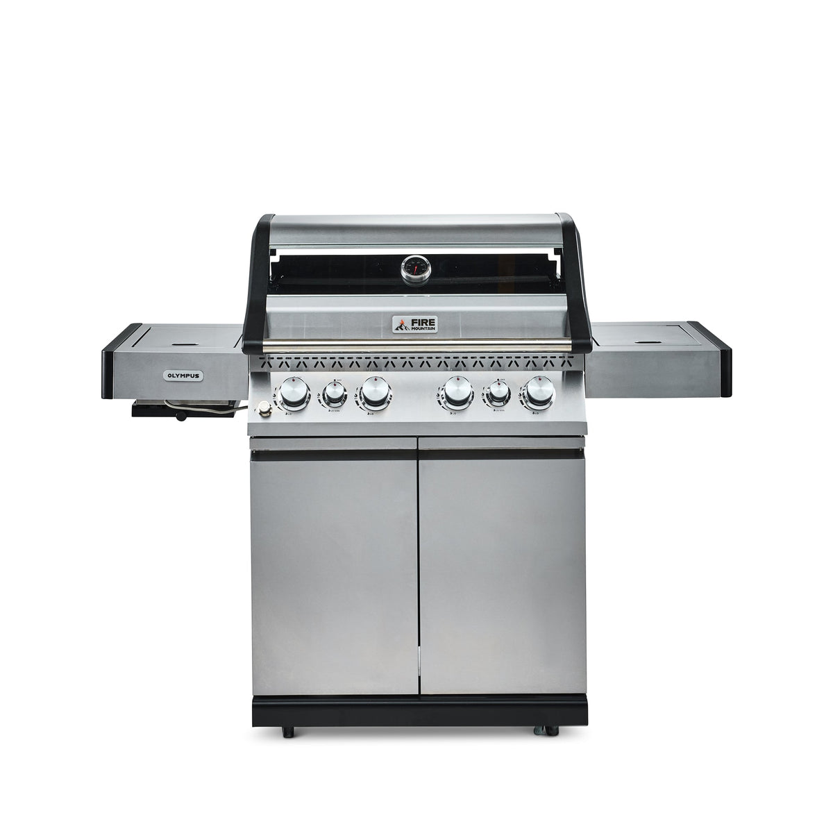 Fire Mountain Olympus Stainless Steel 6 Burner Gas BBQ (4+2)