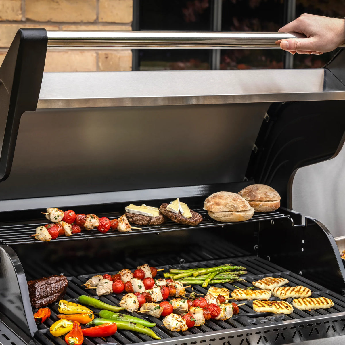Fire Mountain Olympus Stainless Steel 6 Burner Gas BBQ (4+2)